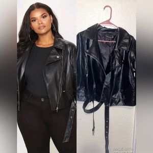 Leather jacket